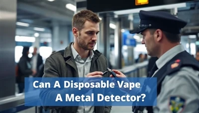 Voiko kertakäyttöinen vape laukaista metallitunnistimen?