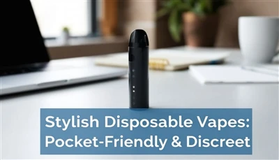 Tyylikäs kertakäyttöinen vapes: taskuystävällinen ja hienovarainen