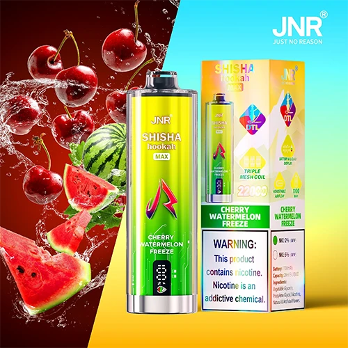 Jnr Shisha Hookah Max 22k Puffs Disposable Vape