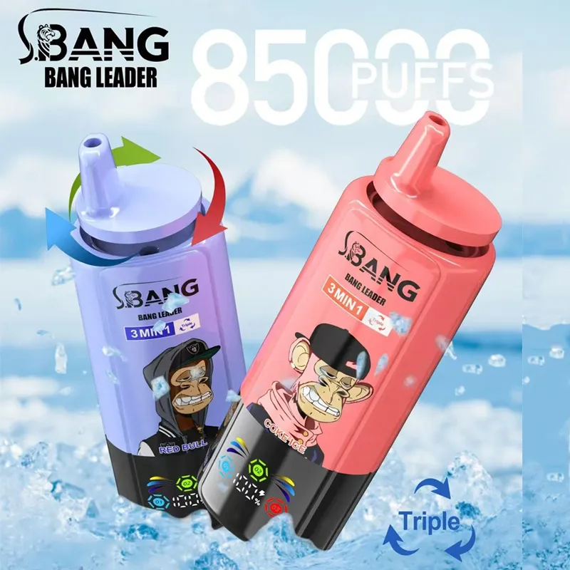 Bang Leader 85000 Puffs 85K Triple Flavors 3 in 1 tukkuvape