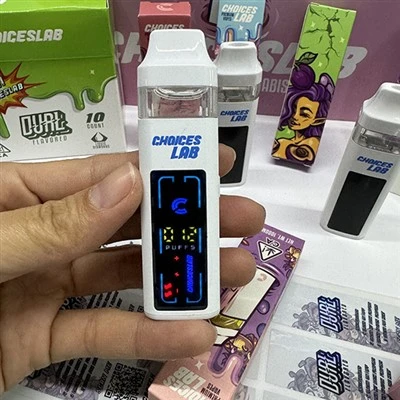 Choice Labs näytön kertakäyttöisellä vape-kynällä