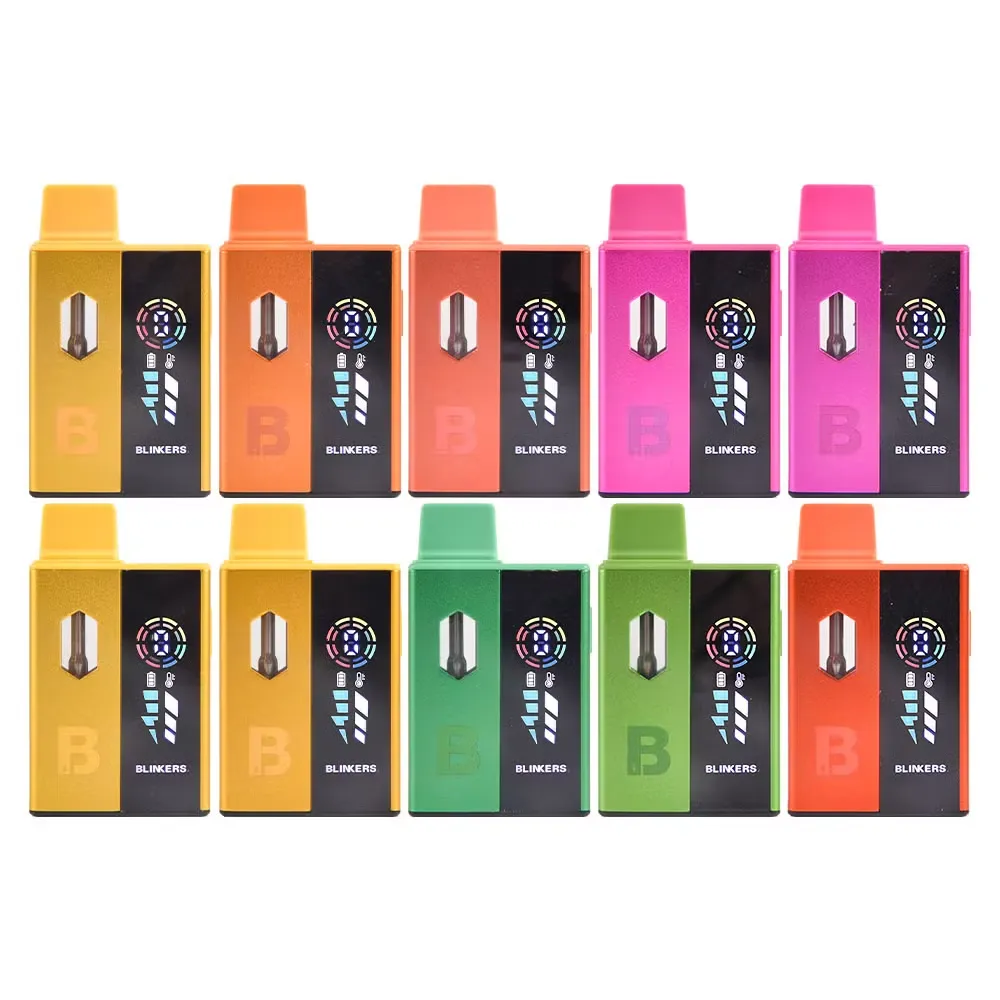 Tyhjä 1g tai 2g vilkkuja kertakäyttöinen vape