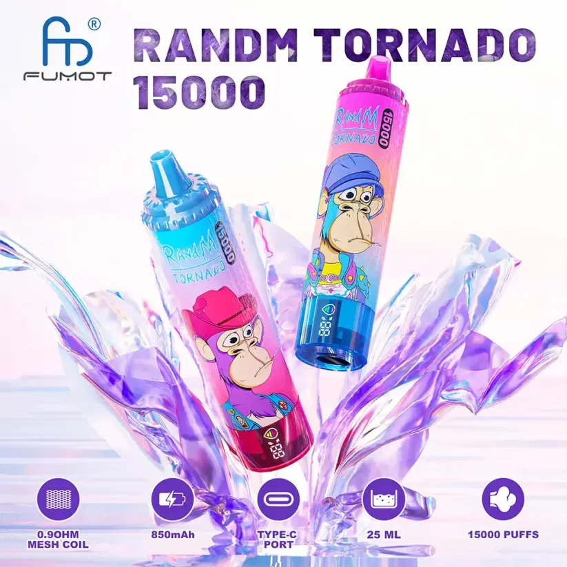 Fumot 15000 Tornado Kertakäyttöinen Vape