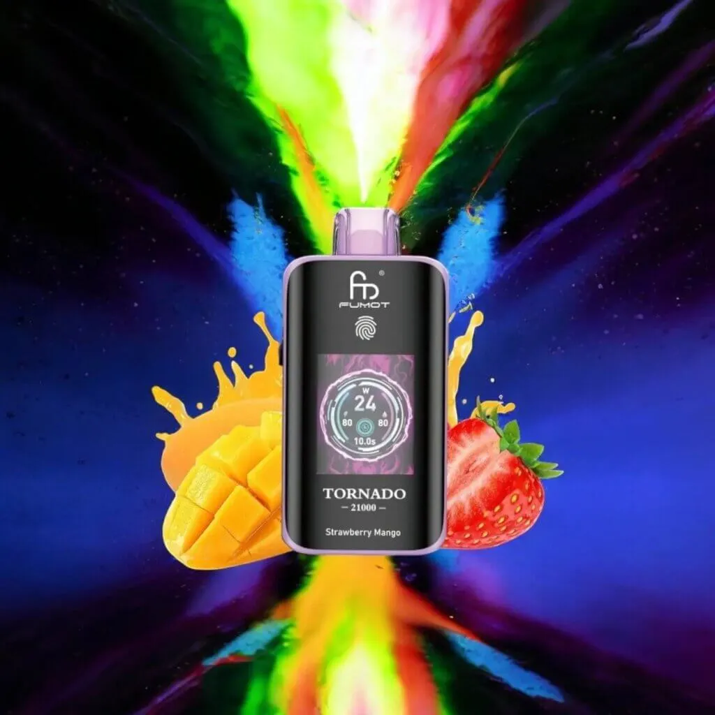 Fumot Tornado 25000 Puffs Game Mode Kertakäyttöinen vape