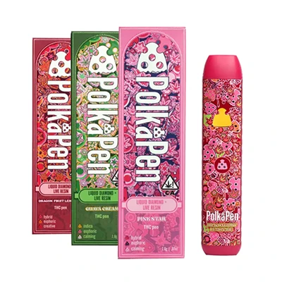 Polkadot Polka kynä 2G kertakäyttöinen